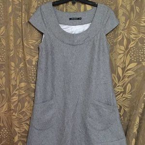 Short Grey Atmosphere Dress